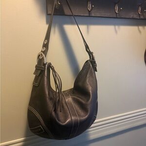 Vintage coach slouchy hobo shoulder bag